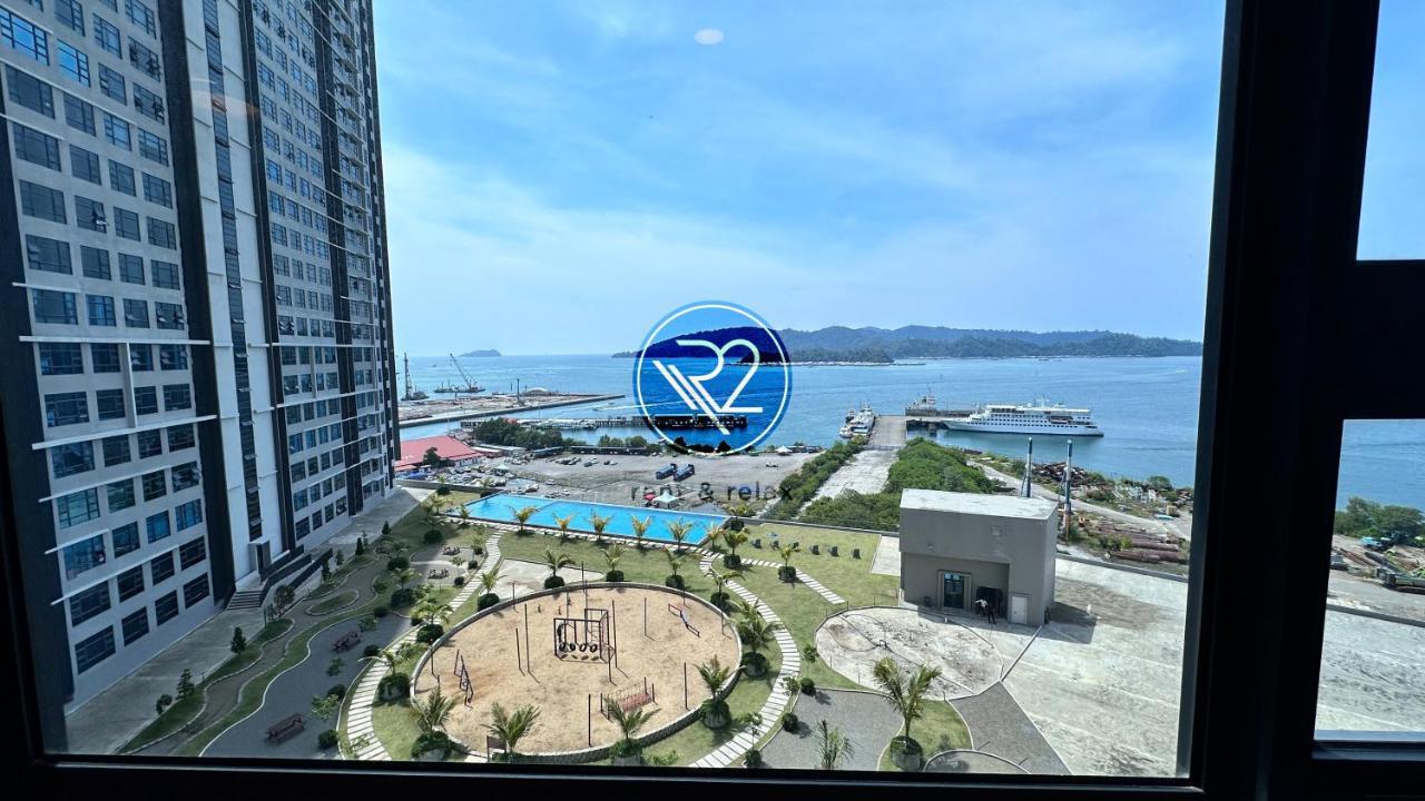 Sea&Pool View Stunning Homestay, Wifi, Netflix Near Malls, Jetty, Convenient Stores Kota Kinabalu Buitenkant foto