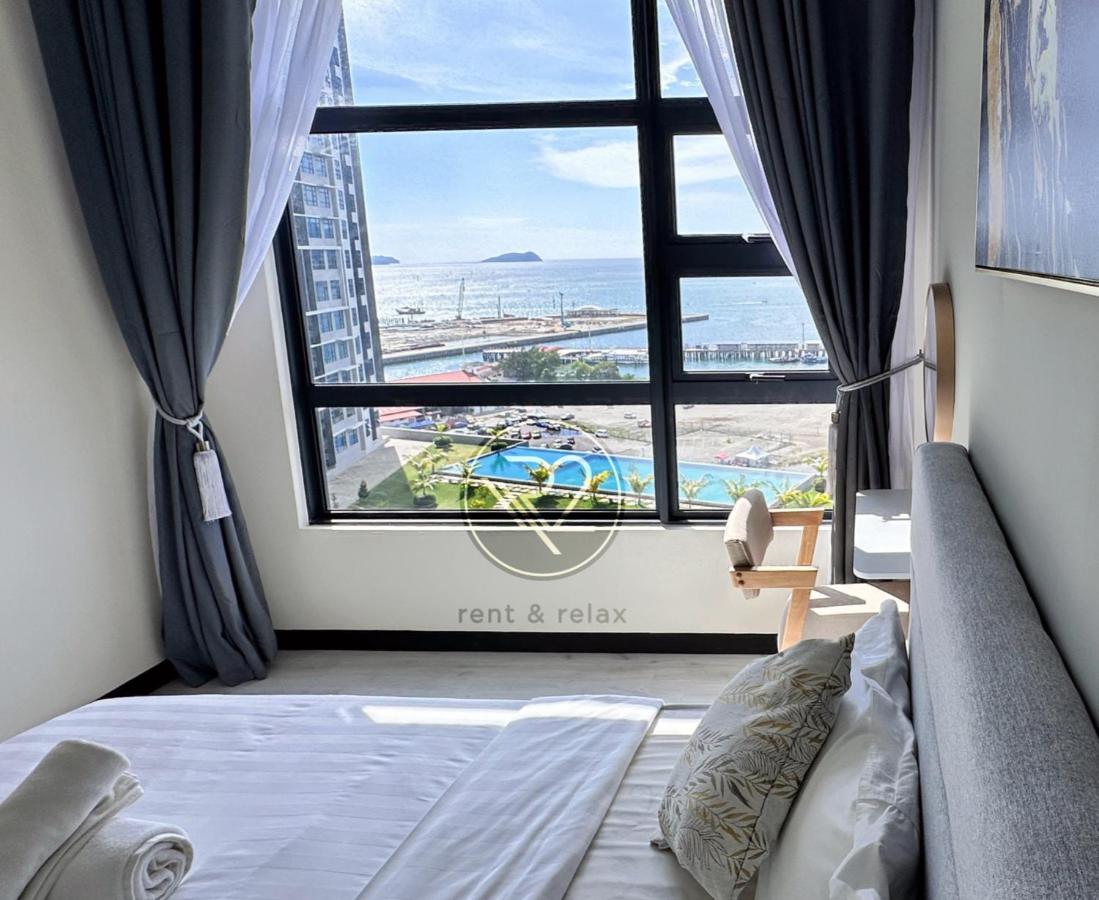 Sea&Pool View Stunning Homestay, Wifi, Netflix Near Malls, Jetty, Convenient Stores Kota Kinabalu Buitenkant foto